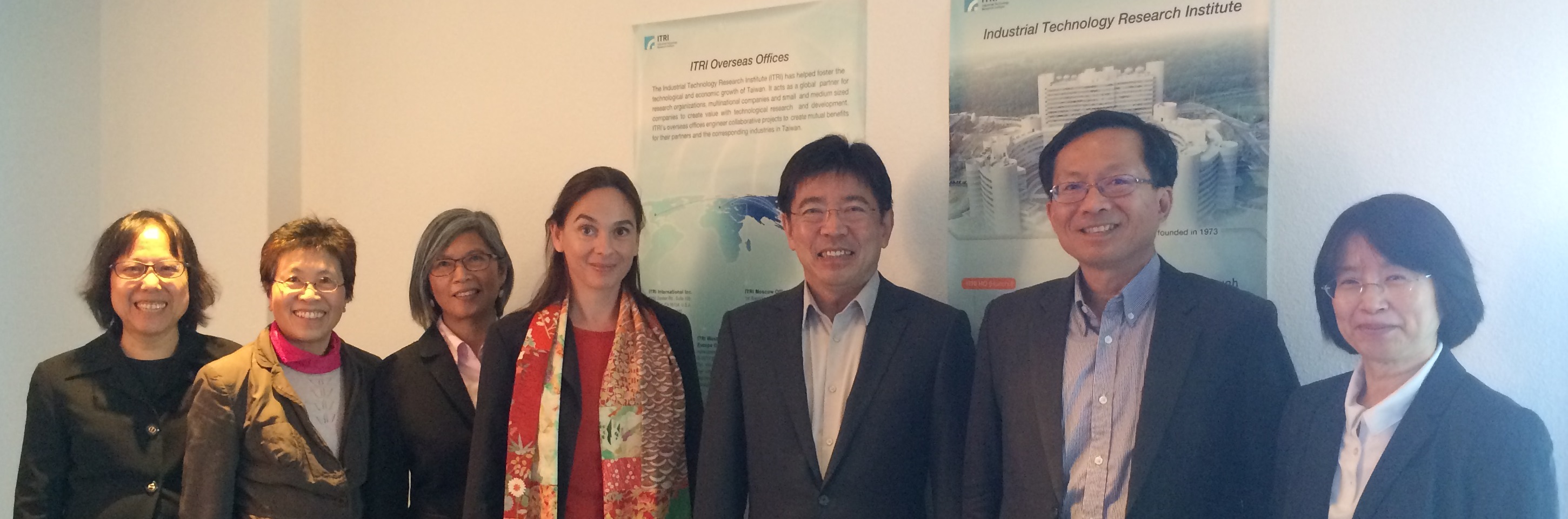 ITRI President Dr. Edwin Liu visited overseas office in Berlin.